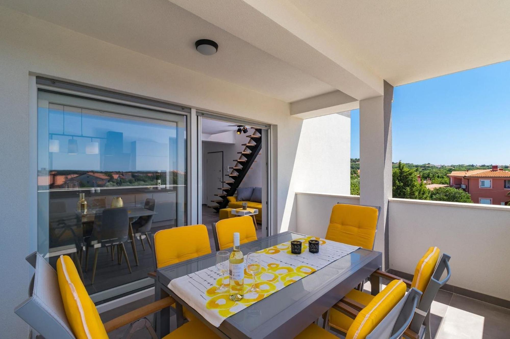 Penthouse Apartment Sax Medulin Extérieur photo